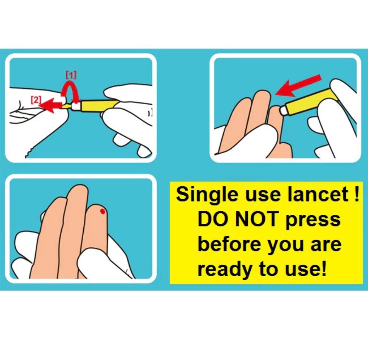 HIV Self-Test Kit (4th Generation p24 Antigen/Antibody Combo)